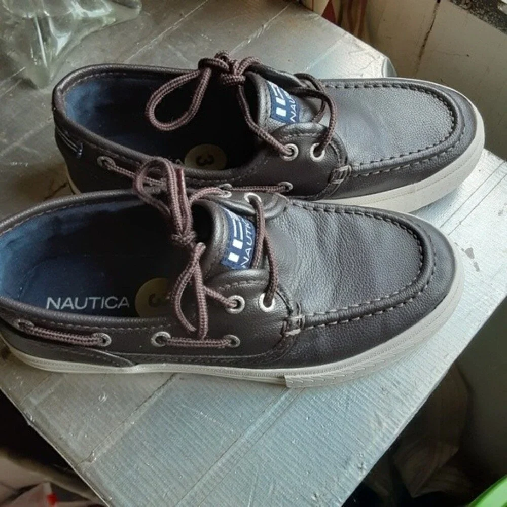 Nautica Spinnaker youth Boat shoes